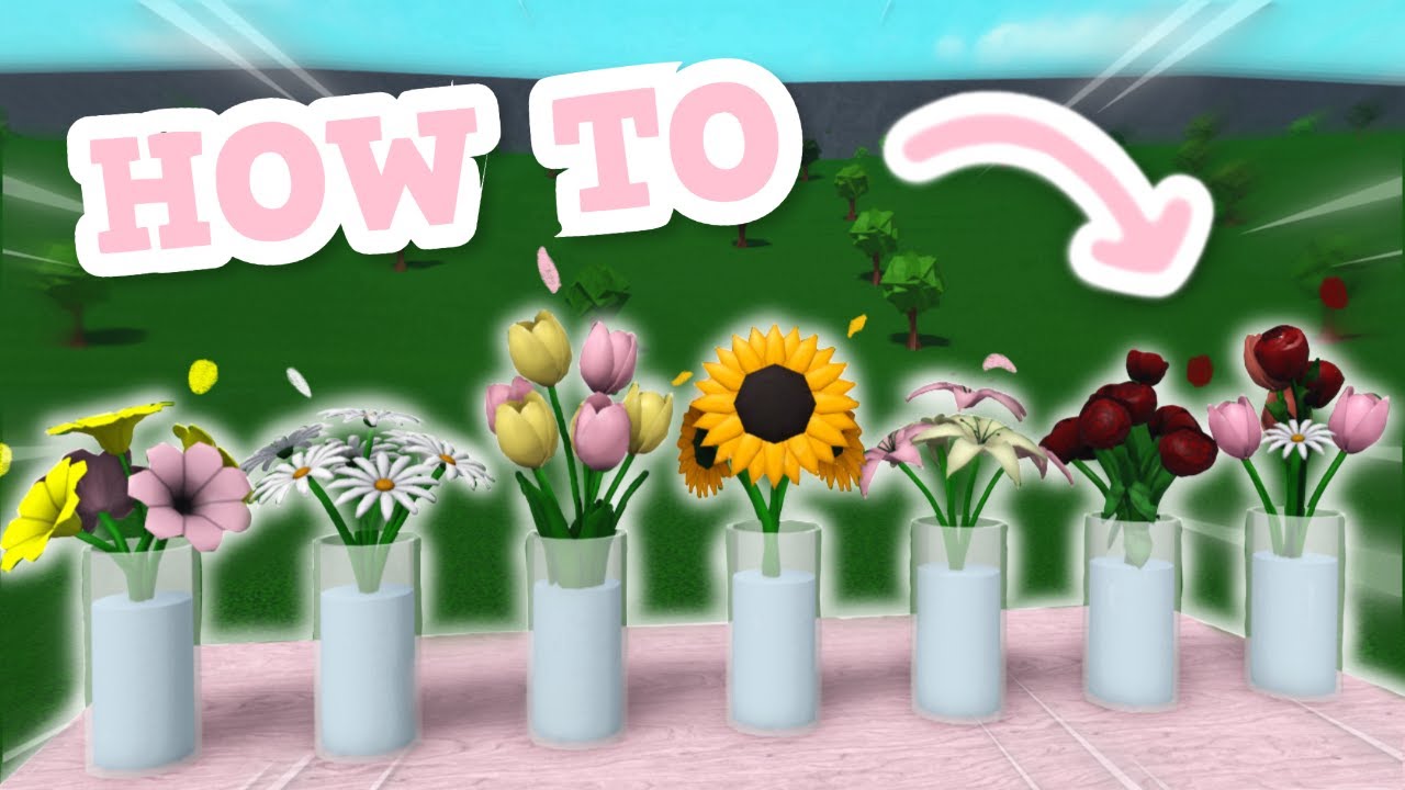 How To Get ALL Flower Bouquets In Bloxburg! | TUTORIAL TUESDAY - YouTube