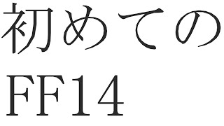 FF14　初心者です　いろいろ教えてください！