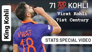 Virat Kohli 71st Century | King Kohli scored his maiden T20I century against AFG in Asia Cup 2022