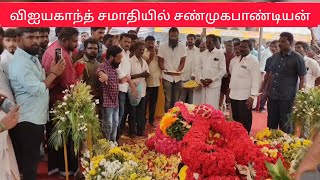 விஜயகாந்த் சமாதியில் படைத்தலைவன் படக்குழு செய்த சம்பவம்.