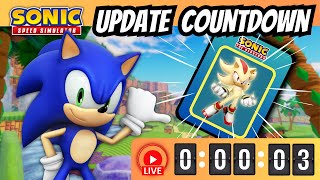 Livestream: SUPER SHADOW UPDATE COUNTDOWN | Sonic Speed Simulator