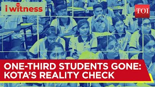 One-Third Students Gone: Kota's Reality Check | I Witness