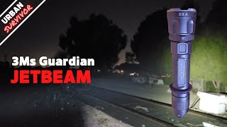 JetBeam 3Ms Guardian is the Best Tactical EDC Flashlight (2000 lumens + 321m Throw + USB-C)