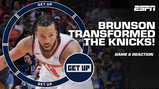 IT WAS BRILLIANCE! - Windy says Jalen Brunson has CHANGED the DIRECTION of the Knicks 🙌 | Get Up