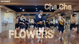 Miley Cyrus-Flowers / 性感拉丁單人舞 / 恰恰 Cha Cha / 舞蹈教學 / 國標舞 / VIVI DANCE / 吳采芳Vivi老師原創編舞