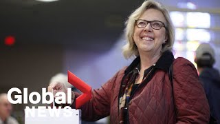 Canada election: Elizabeth May praises 'historic' outcome for Green Party following results