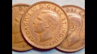 Canada Pennies To Look For: 1940s