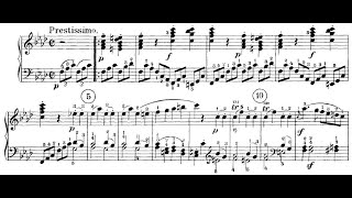 Sonata Op. 2, No. 1 (IV: Prestissimo) by Beethoven