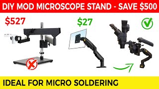 DIY Microscope Support Stand 🔬