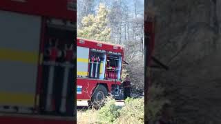 Zece pompieri din Prahova se luptă cu incendiile din Grecia