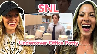 HILARIOUS First Reaction To Saturday Night Live - Undercover Office Potty