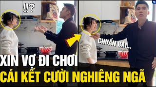 Xin vợ ĐI CHƠI nhưng đã biết kết quả, anh chồng CHỬI theo lời vợ không lệch 1 nhịp | Tin Ngắn 3 Phút