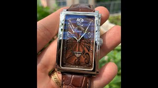 Watches of GaCTM5 - trên tay chiếc đồng hồ Cuervo Y Sobrinos Prominente Brown Automatic