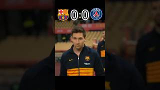 Messi 🆚 Mbappe. Barcelona vs psg highlights. #football #soccer #shorts