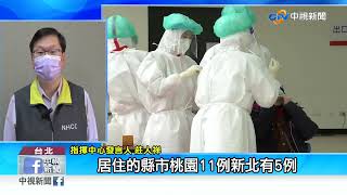 本土+16！幼園群聚感染擴 桃園3家庭10人確診│中視新聞