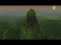 unearthing the beauty 😍 of gorakhgad fort 4k drone view 🦅