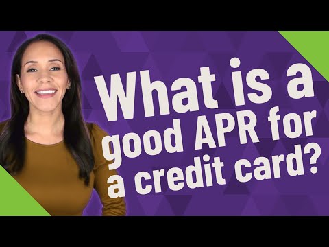 Is a 26.99 Apr good?