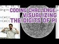Coding Challenge #96: Visualizing the Digits of Pi
