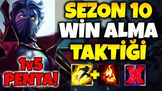 #1 KASSADIN - NASIL TÜM DERECELİ MAÇLARI KAZANIRSINIZ? 1v5 PENTA! (DETAYLI ANLATIM) | KassadinsCreed