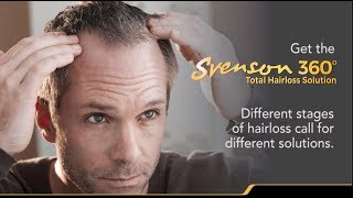 Get the Svenson 360 - Total Hairloss Solution