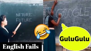 funny English speaker on social media | english fails | triggered insaan