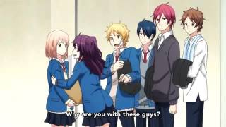 Nijiiro days funny scene mari's spit