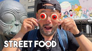 Craziest Japanese Street Food in Goblin Town Japan