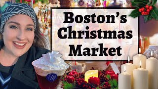 Boston's Christmas Market | Snowport 2024 | Autumn Becomes Me