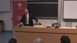 Nobel Laureate in medicine Bruce A. Beutler – Nobel Lectures in Uppsala 2011