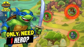 Best Team for ALL Ninja Turtles Mini Bosses! | Hero Wars Dominion Era