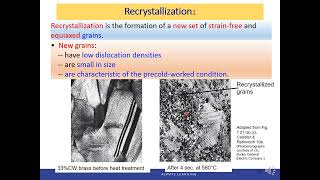 ENGR140 Ch7 11 7 13 Recovery Recrystalization GrainGrowth