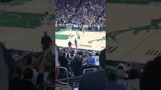 Pat for three at last second Bucks vs suns