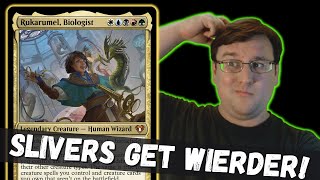 Overthinking Rukarumel Biologist | Commander Masters Spoiler