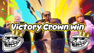 Fortnite Snoop Dogg Victory Crown win!!!