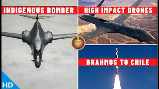 Indian Defence Updates : Indigenous Tu-160,Brahmos To Chile,Army High Impact Drones,Vajra Prahar 22