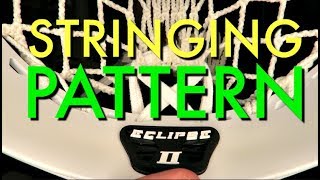 Stringing Pattern - STX Eclipse II 12D ECM BLACK