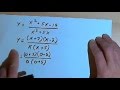 Finding the x- and y-Intercepts of Rational Functions 143-4.2.6