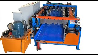 【ZHONGTUO】Portable standing seam rolling forming machine