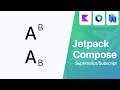 Superscript/Subscript Text - Jetpack Compose