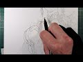 how to draw mavuika genshin impact step by step tutorial part 1