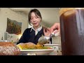 vlog 제주도 한달살기 쉽지 않네.. 흑돼지 최고 야외 홈트까지.. 소라회 딱새우회 맛있다 게스트 대거방문 제법 도민같은 맛집 부가네 얼큰이 파스타 김치찌개 바베큐