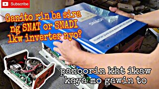 Paano ayusin ang SNADI Inverter 1000watts E01 Problem?