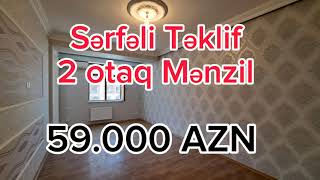 Xırdalan,59.000AZN  mərkəz,qazlı liftli bina,2 otaq tam təmir əlimyandı satış (070) 855 55 23 Tərlan