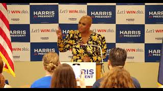 Ayanna Pressley Campaigns for Kamala Harris in Pennsylvania, Headlines Reproductive Freedom Event