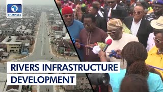 Gov. Wike Commissions Two Strategic Roads In Port Harcourt