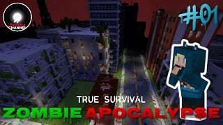 PS5『Minecraft:マインクラフト』 vol.222 Zombie  Apocalypse #01-深淵をのぞいたその先は自由に楽しく生活できるボクセル世界へと繋がっていた-