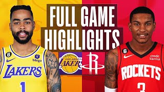 LAKERS at ROCKETS | FULL GAME HIGHLIGHTS | March 15, 2023