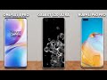 OnePlus 8 Pro Vs Samsung Galaxy S20 Ultra Vs Huawei P40 Pro