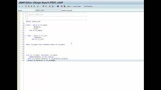 How to write Loop in Sap Abap Basic code