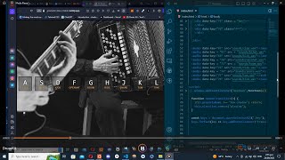 Drum Kit || HTML, CSS and Javascript || #viral #trending #coding